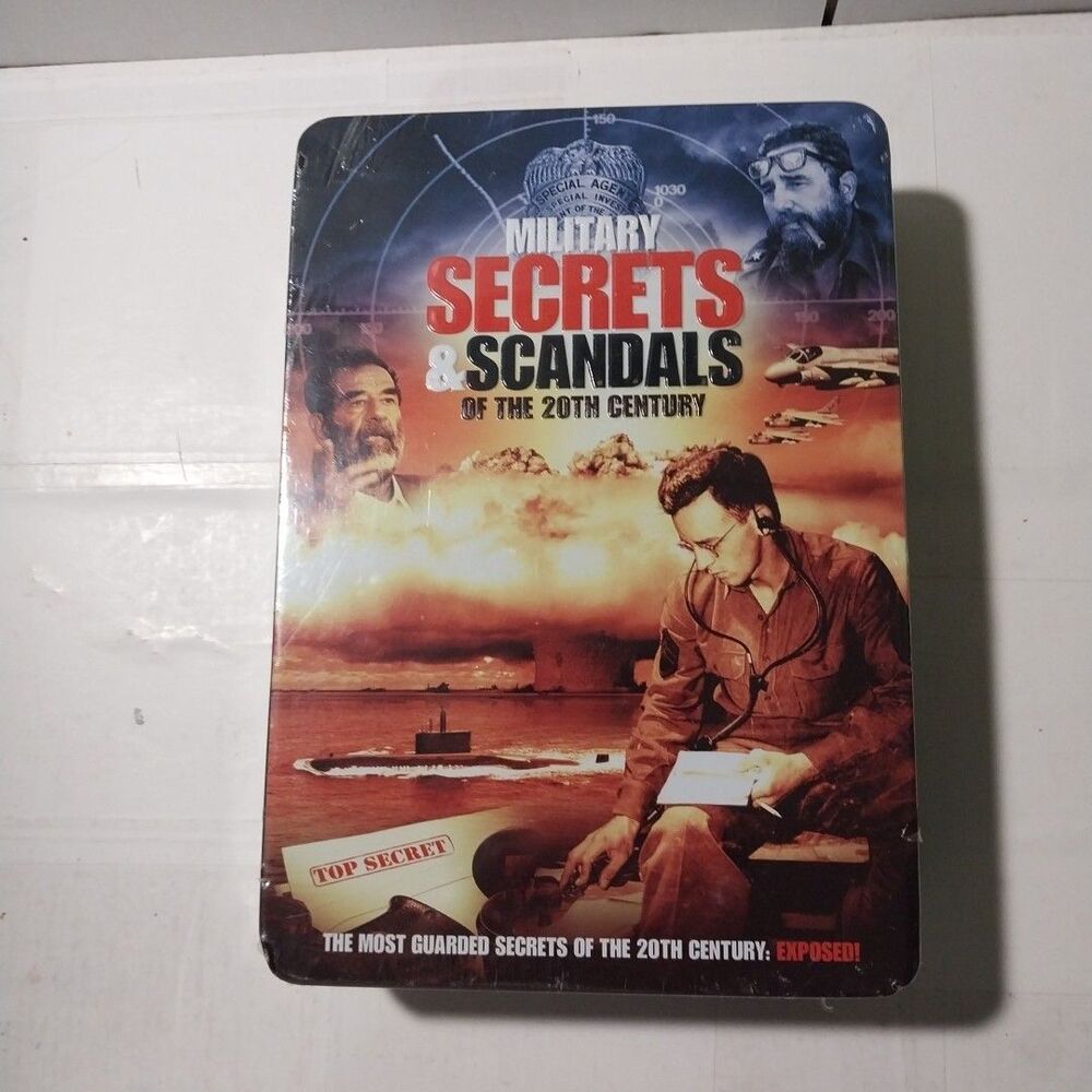 Military Secrets  Scandals of the 20th Century (DVD, 2011, 5-Disc Set, Tin Case)